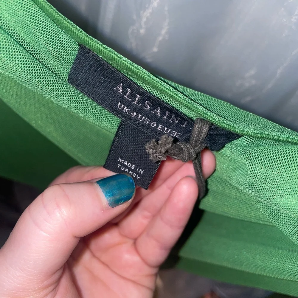 All saints Ulla mesh dress NWT Nordstrom - Picture 3 of 9